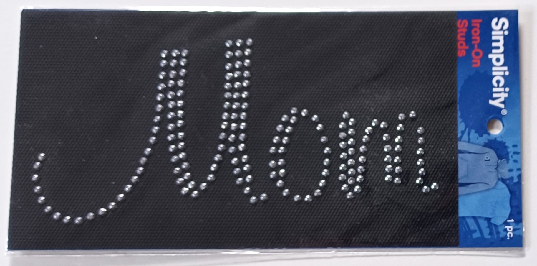 Metal Studs MOM Iron On