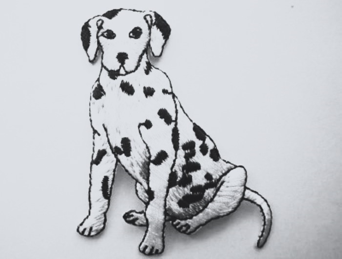 Wrights Dalmation Iron On Applique