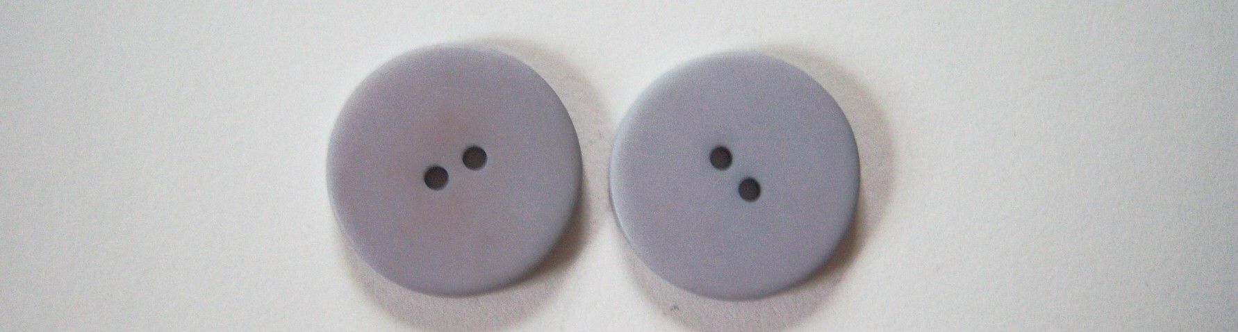 Matte Lt. Grey 1" 2 Hole Button