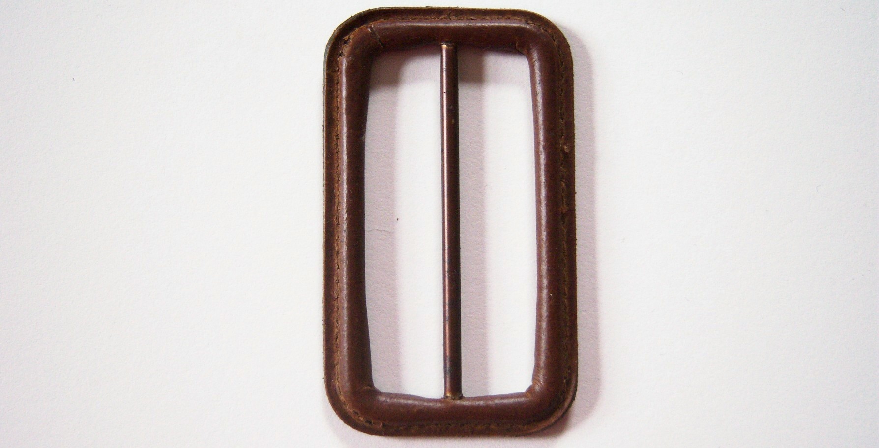 Lt Brown 2 3/8" Bar Leather 1 3/4"x3" Buckle