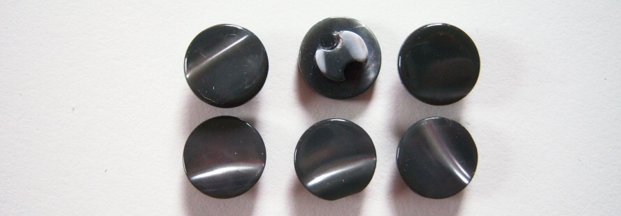 Pearl Grey 7/16" Shank Poly Button
