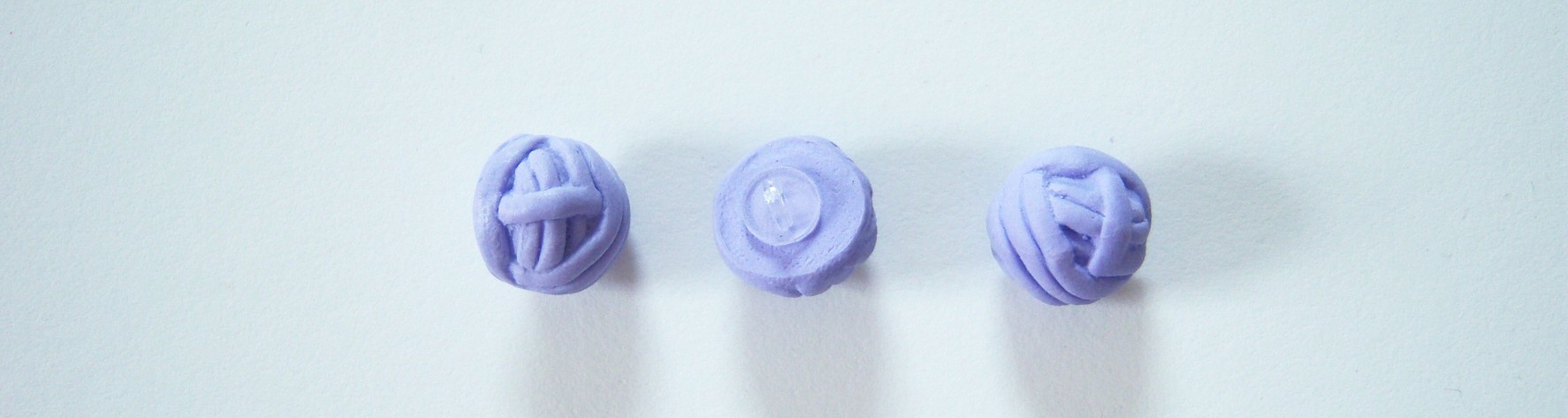 Orchid Yarn Ball 1/2" Poly Shank Button