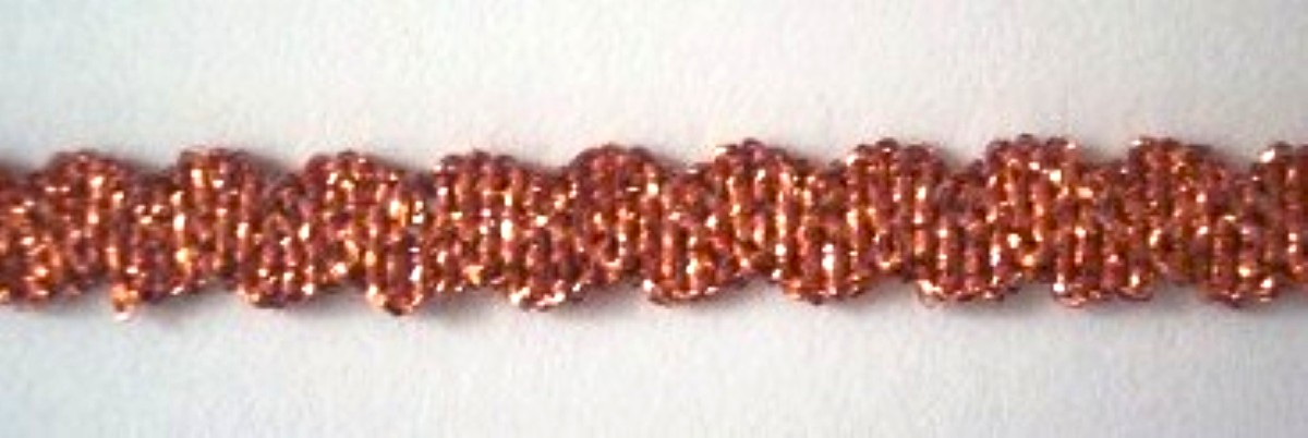 Copper Metallic 5/16 Inch Elastic