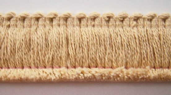 Camel Cotton 1 1/2" Brush Fringe