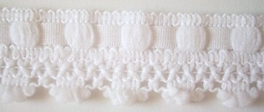 White 1 1/4" Trim