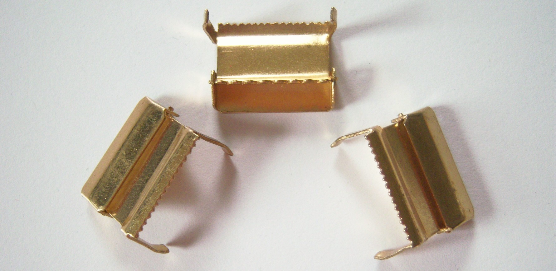 Gold 1" Grip End Buckle