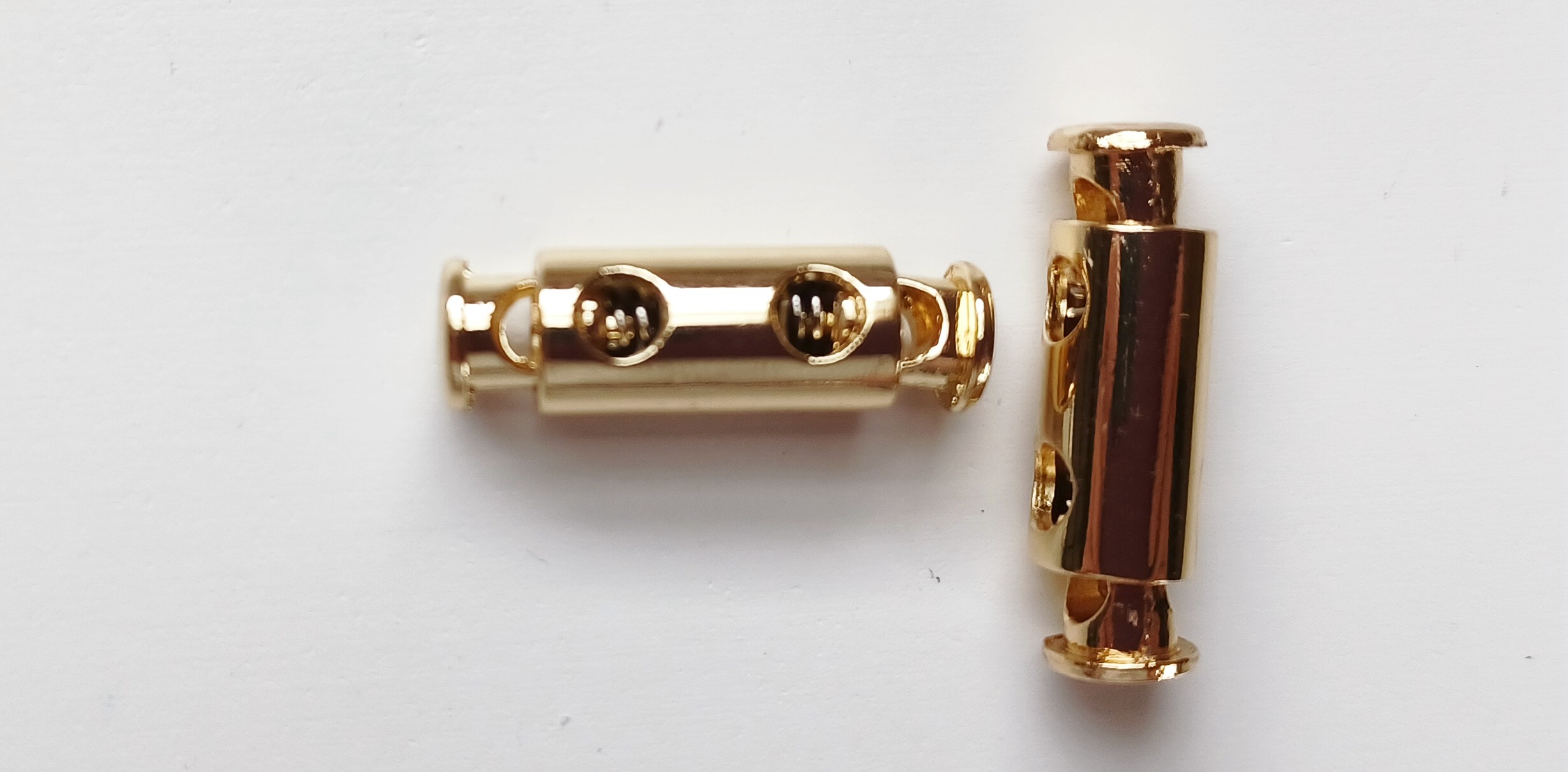 Geneva Gold 1" Cylinder Cord Lock Adjuster
