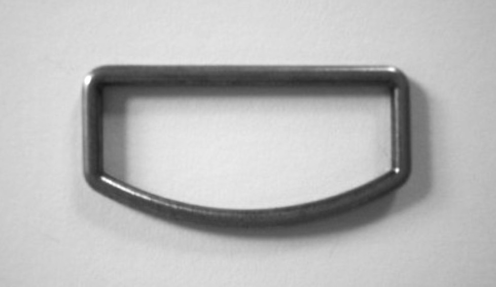 Antique Nickel 1 1/2" Rectangle