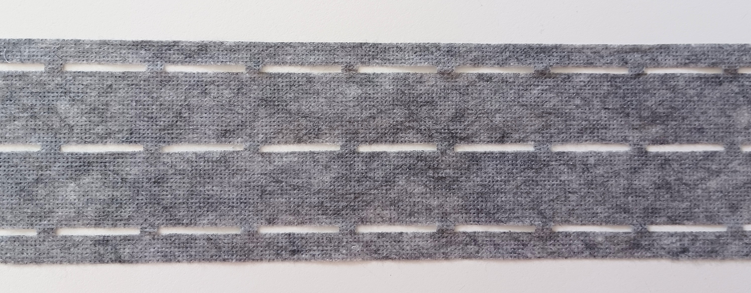 Grey Pellon Perforated Fusible Interfacing
