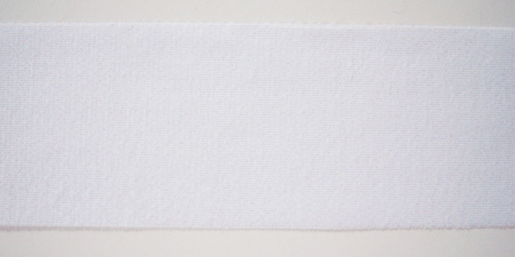 White Knit 2 7/8" Fusible