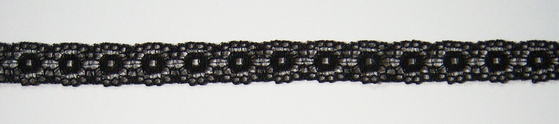 Jet Black 5/8" Nylon Lace