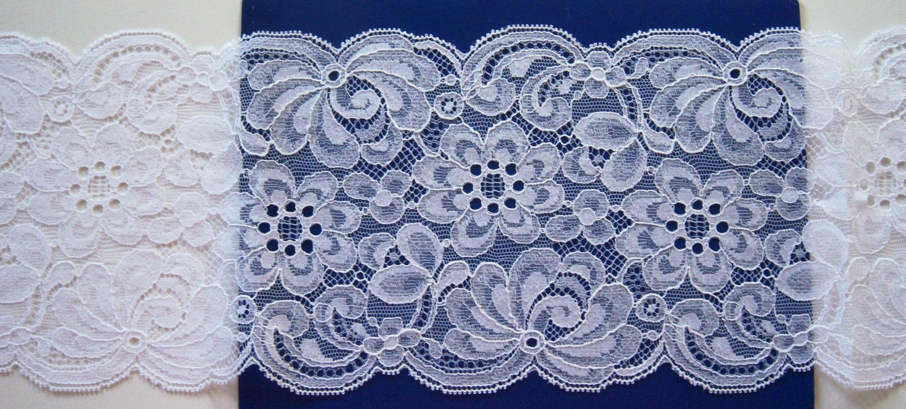 White #1144 Nylon 5 1/4" Lace