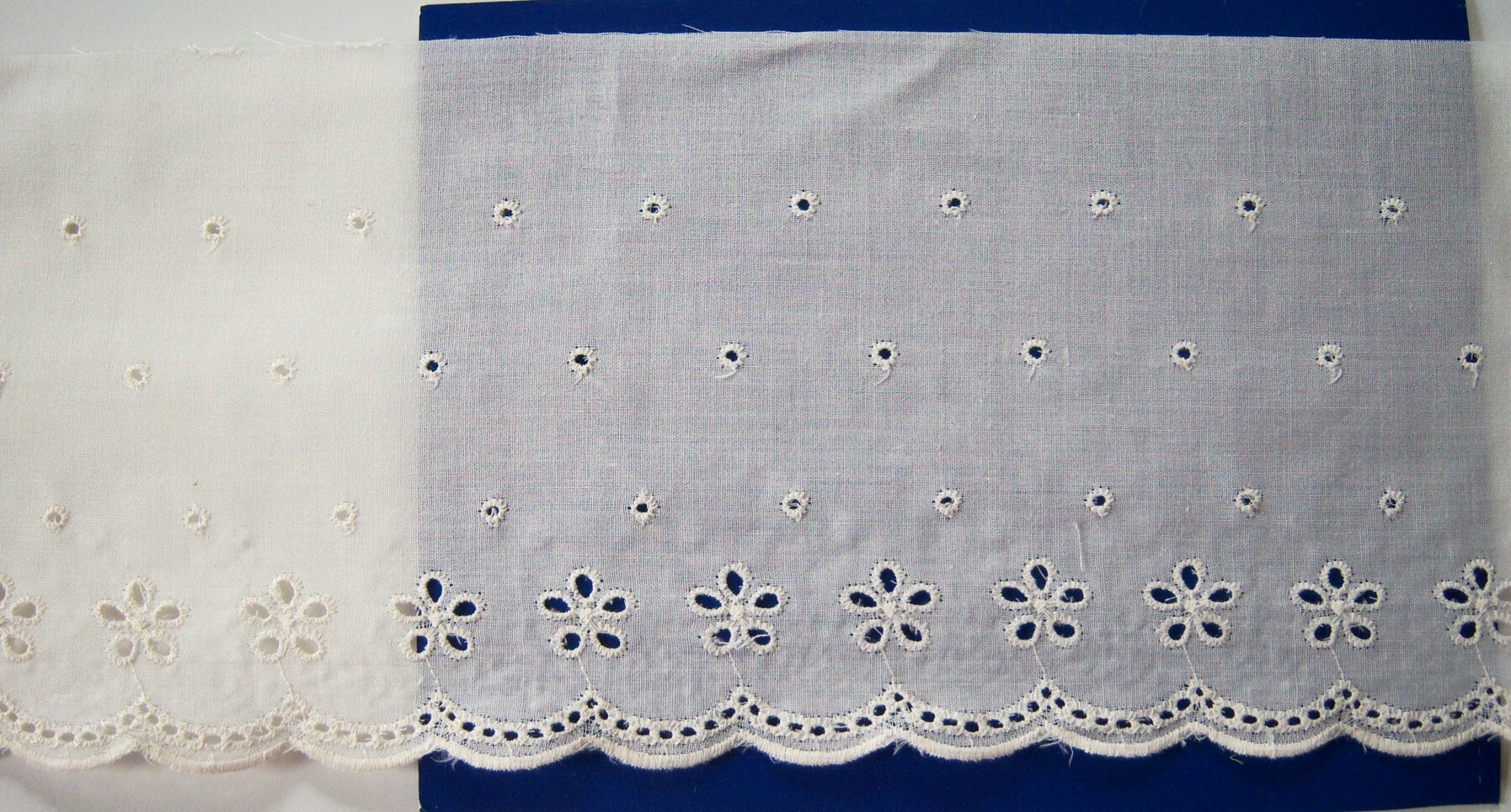 Candlelight Ruffled 5" Eyelet