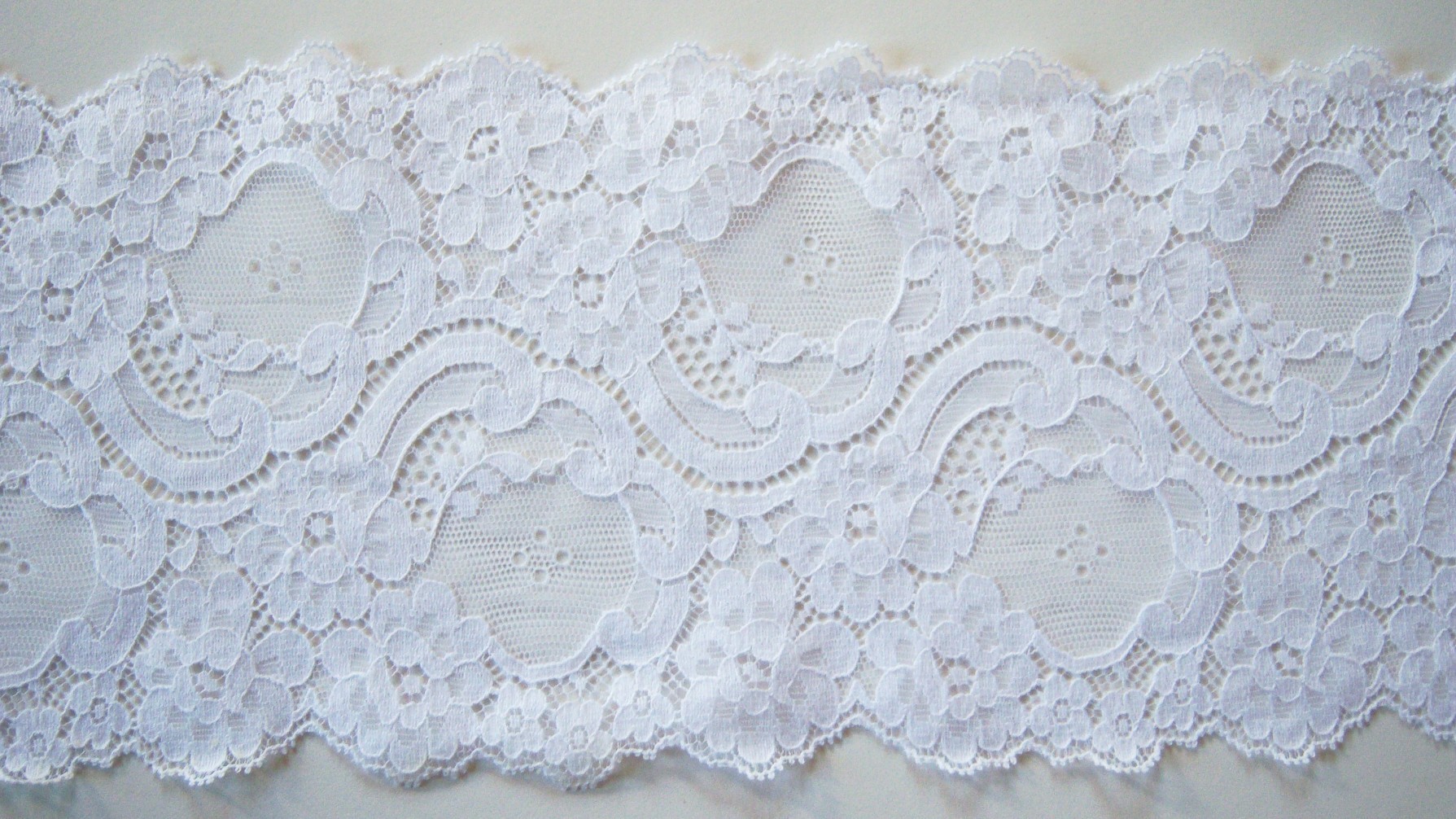 White 5" Nylon Lace