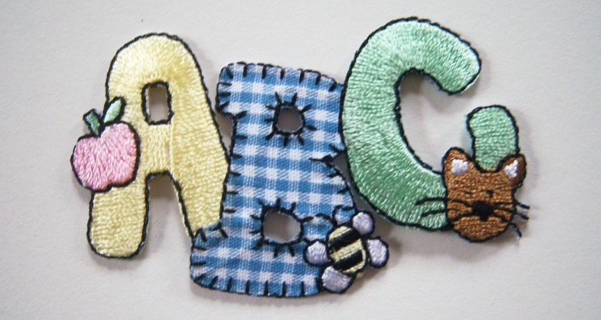 Wrights ABC Applique