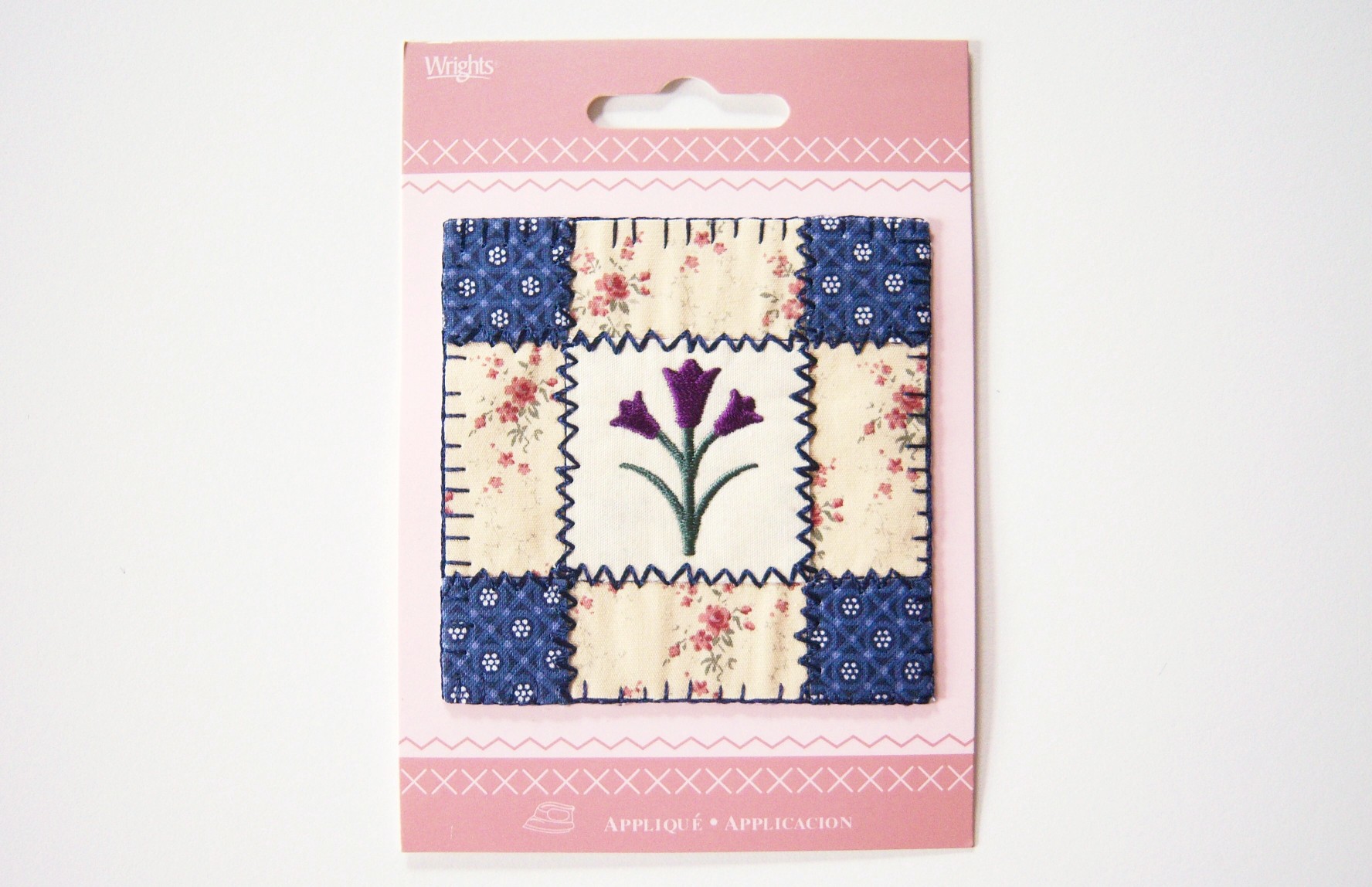 Quilt Square Blocks Iron On Applique