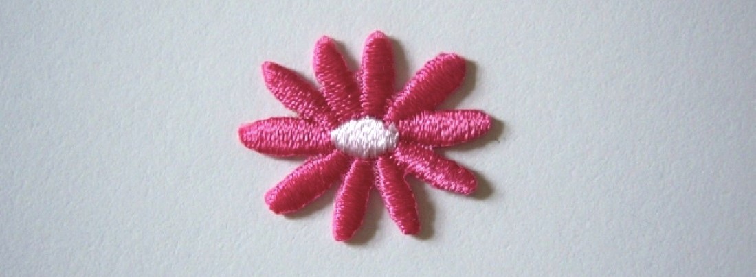 Hot Pink Daisy Appliques