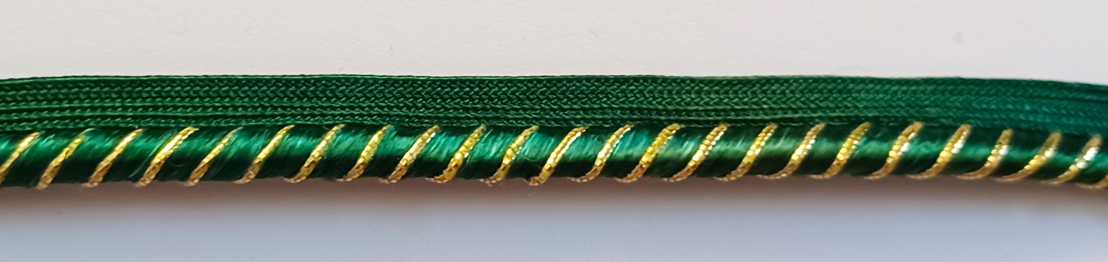 Emerald/Gold 1/4" Piping