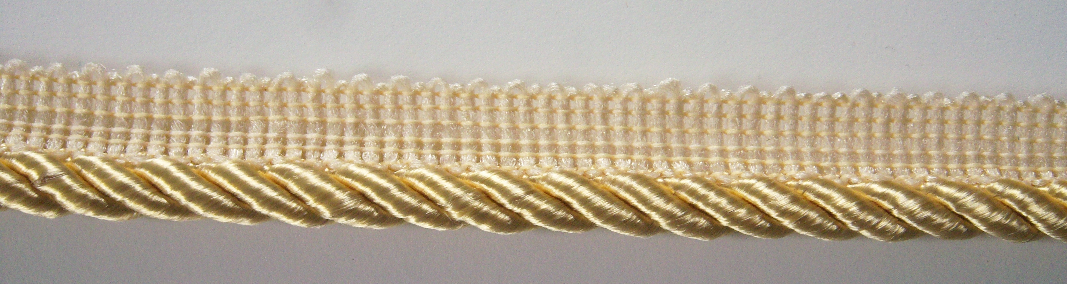 Light Gold 3/8 Inch Piping