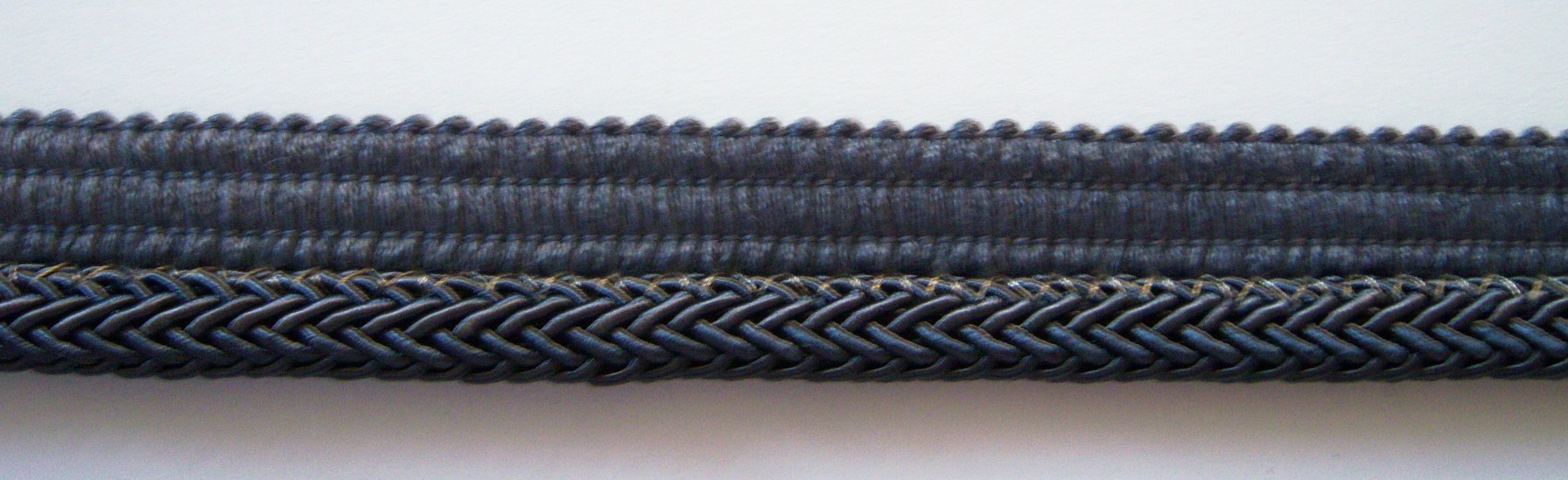Dark Grey 3/8 Inch Piping