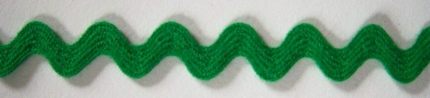 Green 7/16" Rick Rack