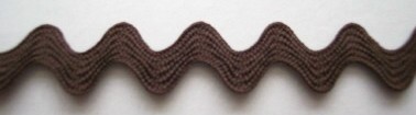 Brown 3/8" Rick Rack