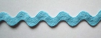 Sky Blue 3/8" Rick Rack