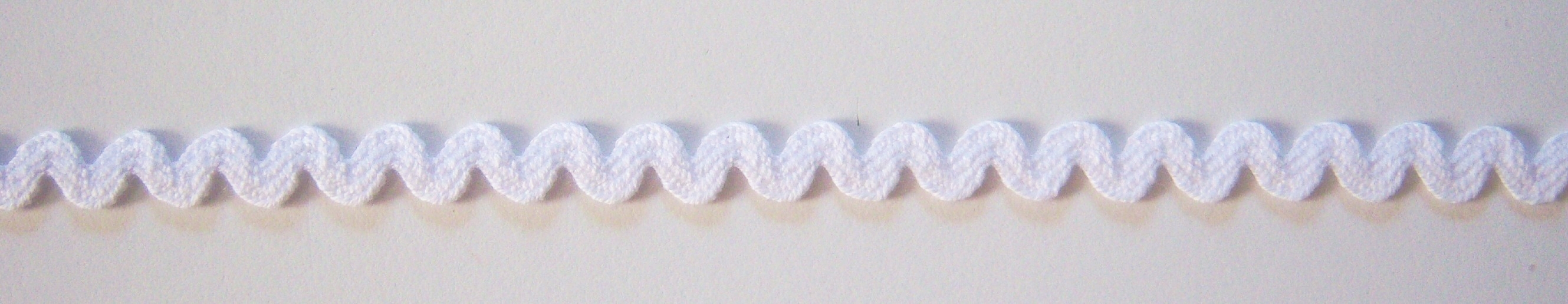 White 5/16" Rick Rack