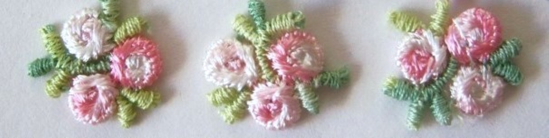 White 3/4" Flower
