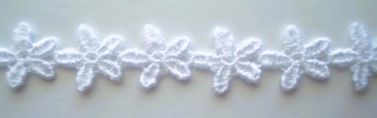 White 1/2" Venise Lace