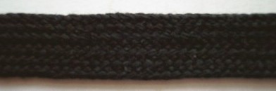 Black Braid 11/16" Soft Webbing
