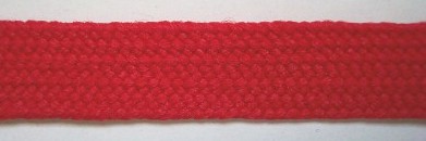 Red Braid 11/16" Soft Webbing