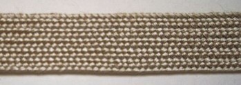 Tan Braid 11/16" Soft Webbing