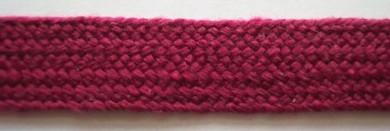 Rasberry Braid 11/16" Soft Webbing