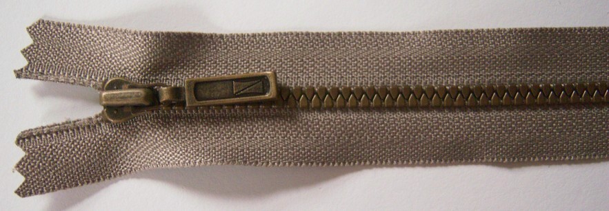 Khaki YKK 7" Dulon Zipper
