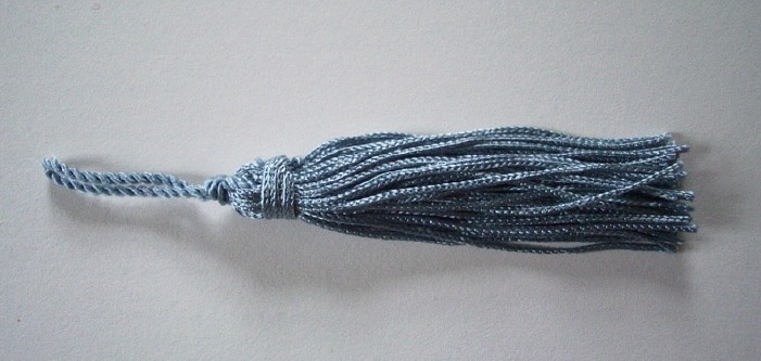 Conso Slate 3" Chainette Tassel
