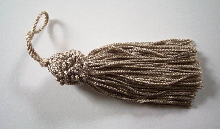 Conso Sandstone 3" Braid Top Tassel