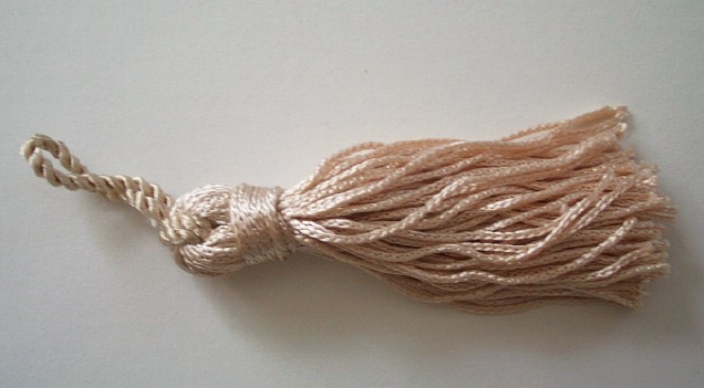 Conso Blush 3" Chainette Tassel