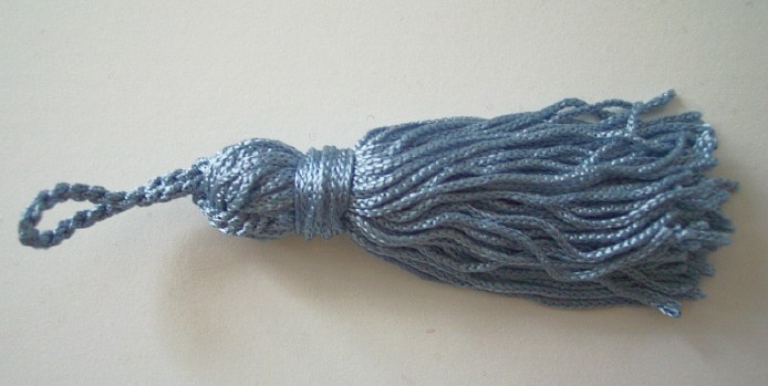 Conso Queen Blue 3" Chainette Tassel