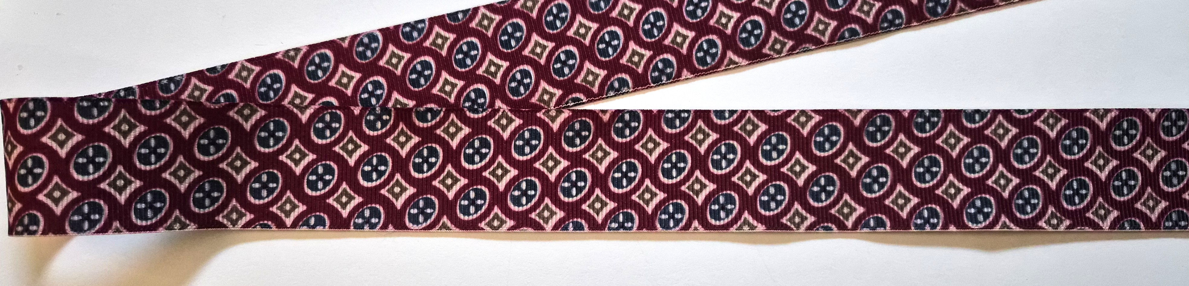 Wine Thick 1 3/8" Grosgrain Ribbon